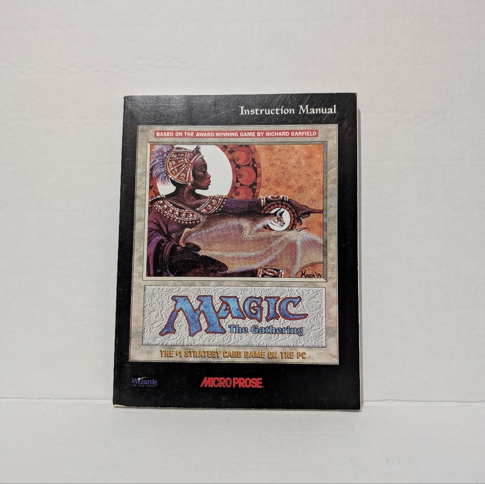 1997 Magic The Gathering MTG PC game Instruction Manual MicroProse